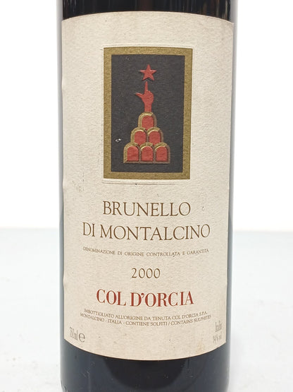 Col D'Orcia Brunello Di Montalcino 2000 bott.75 cl 14%