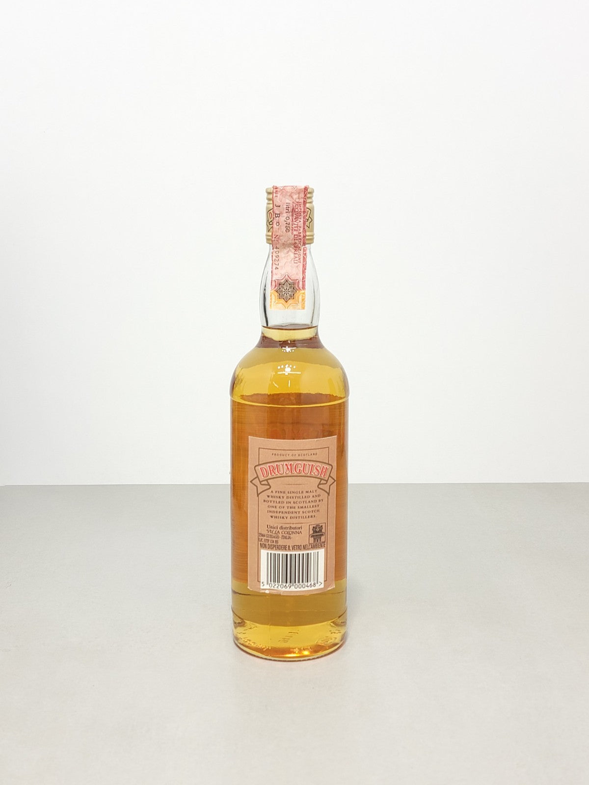 Whisky Drumguish 1980s Single Highland Malt Scotch con Box Whisky bott 70 cl 40%