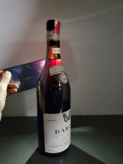 Barolo Conterno Bussia Soprana 1981 Poderi Aldo Conterno Monforte 75 cl 13.5%