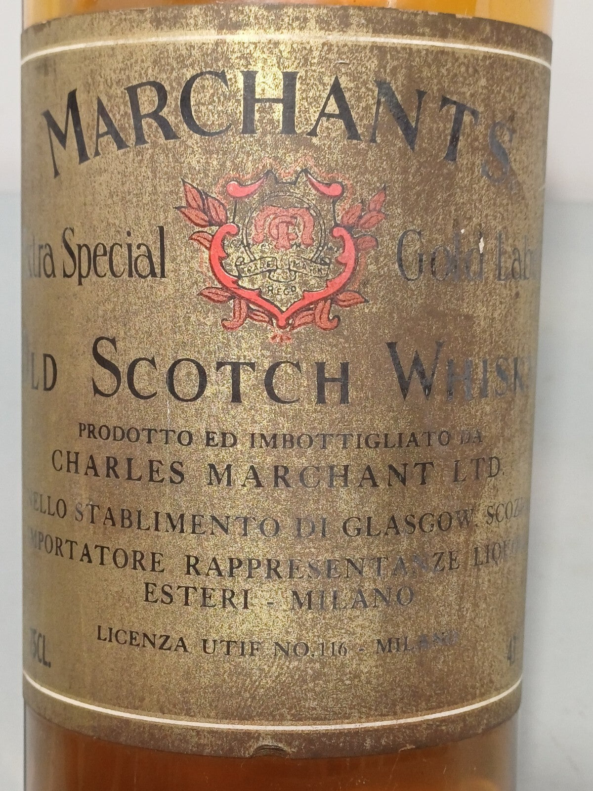 Whisky Marchant's Charles 1960 Extra Special Gold Label bott.75 cl