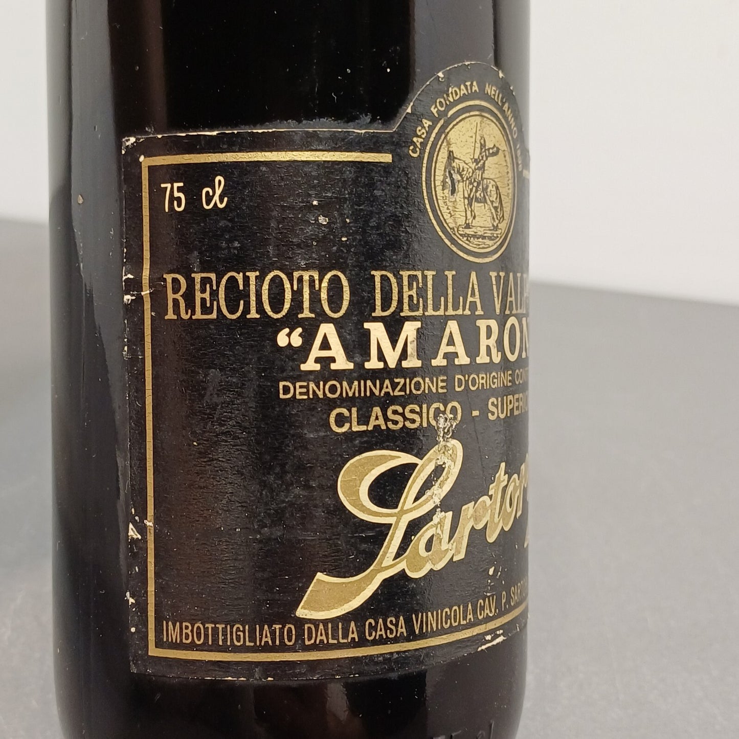 Amarone Sartori 1974  Recioto Della Valpolicella bott. 75 cl 14.%