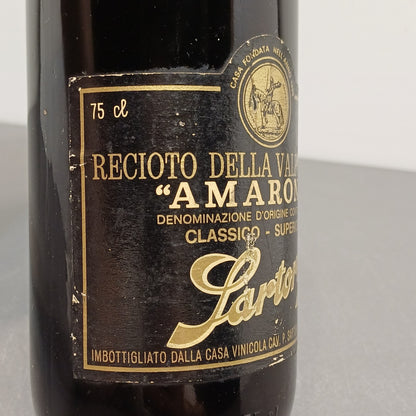 Amarone Sartori 1974  Recioto Della Valpolicella bott. 75 cl 14.%