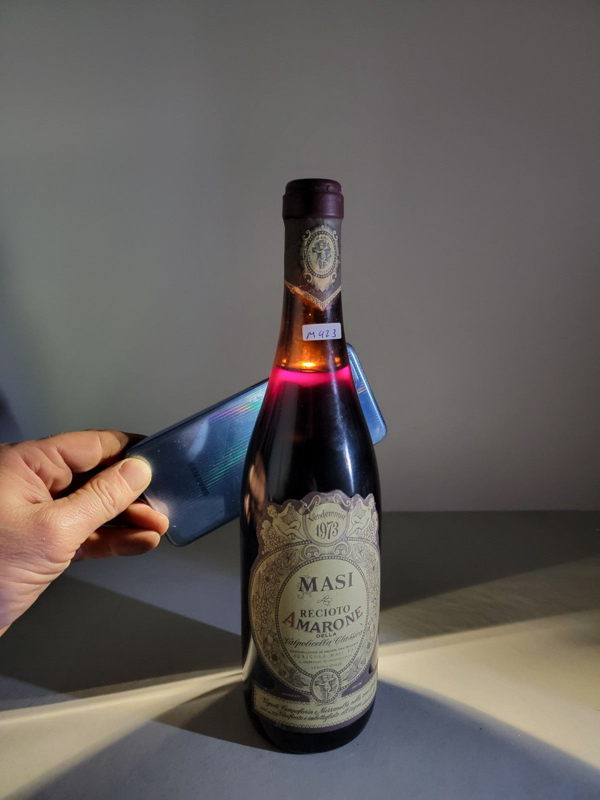 Amarone Masi 1973  Recioto Della Valpolicella Tenuta Masi bott..72 cl 15.5%
