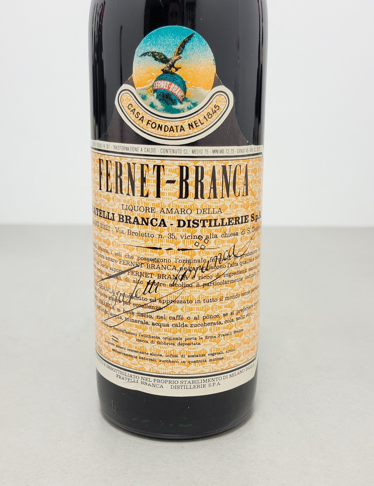 Fernet Branca 1974 bott.75 cl 45%