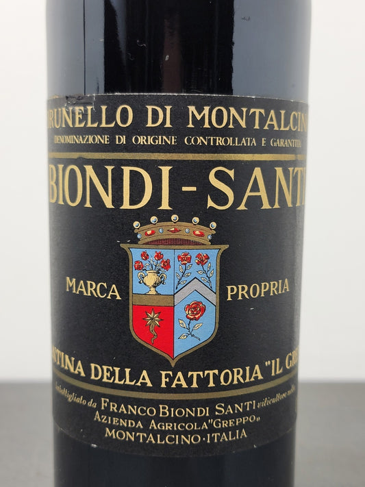Biondi Santi 1983 Riserva Brunello Di Montalcino Bott.75 cl