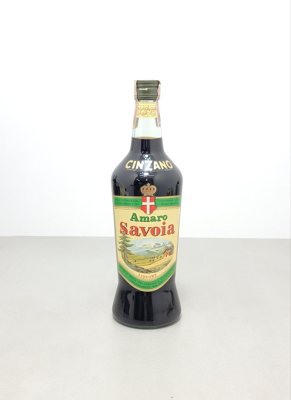 Amaro Savoia Cinzano 1970s Liquore bott. 1 litro 34%