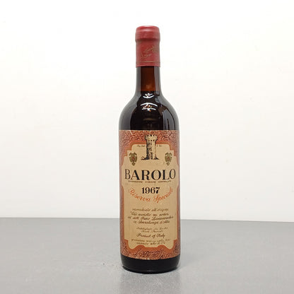 Barolo 1967 Riserva Speciale Cantine Lanzavecchia Serralunga D'Alba 72 cl 13.2%