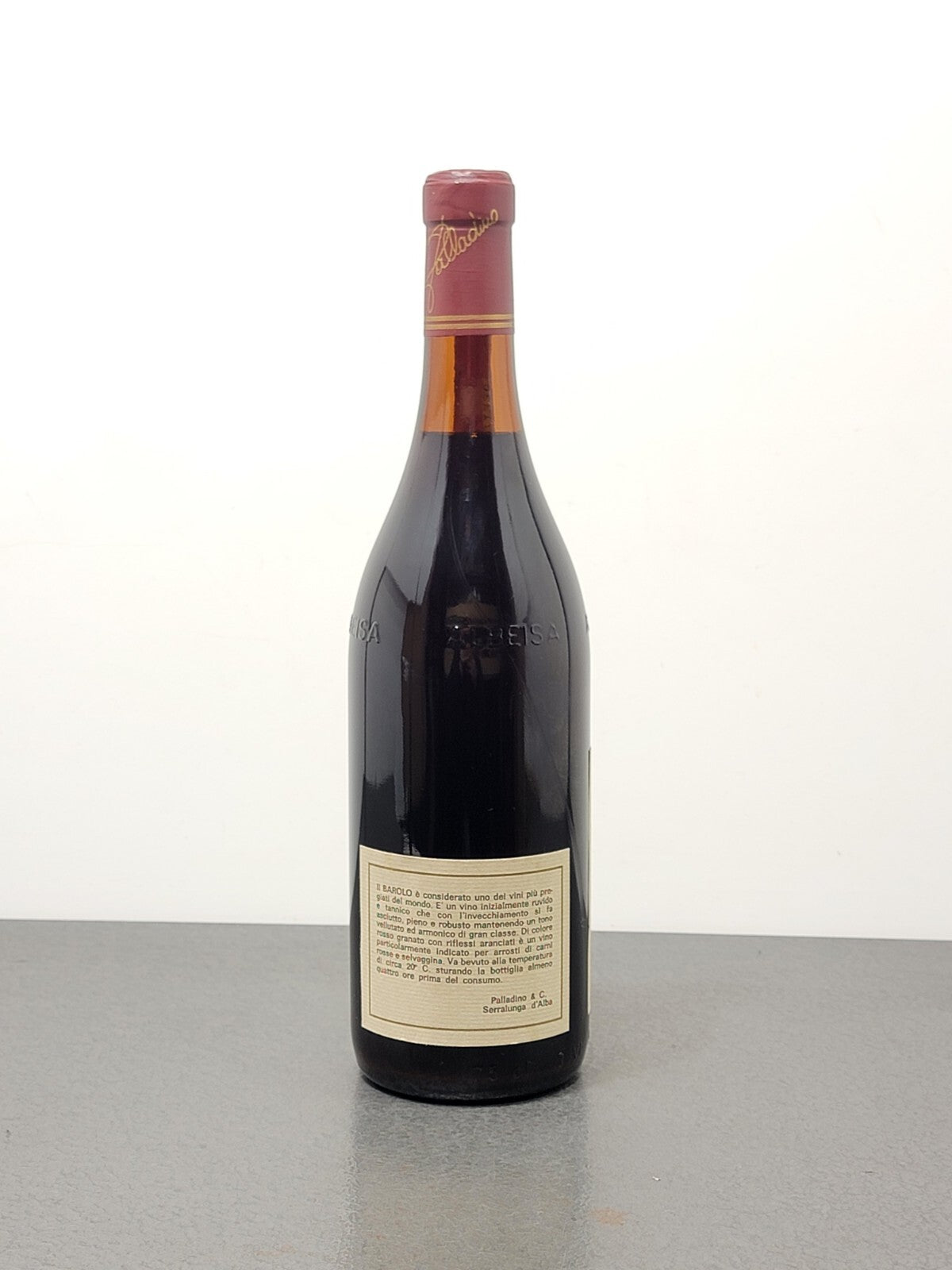 Barolo Palladino 1981 Serralunga D'alba bott.75 cl 13.5%
