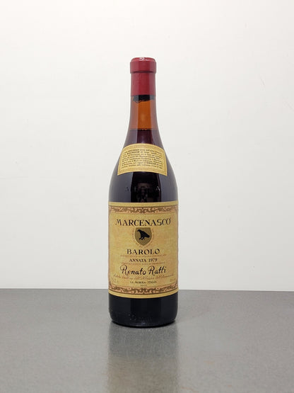 Barolo Ratti Marcenasco 1979 Abbazia dell'Annunziata bott.75 cl 13%
