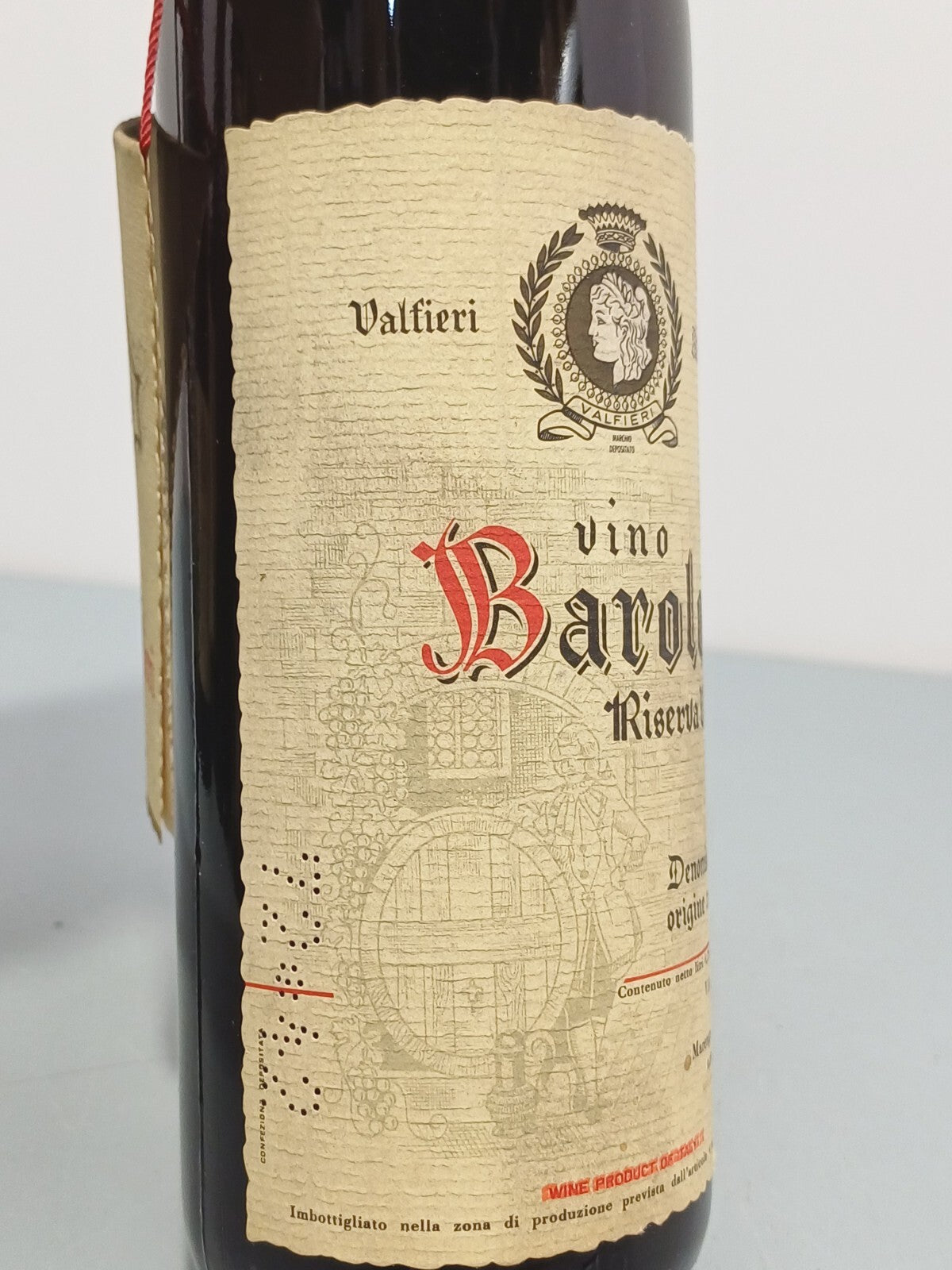 Barolo Valfieri Riserva 1967 bott. 72 cl 13,5%