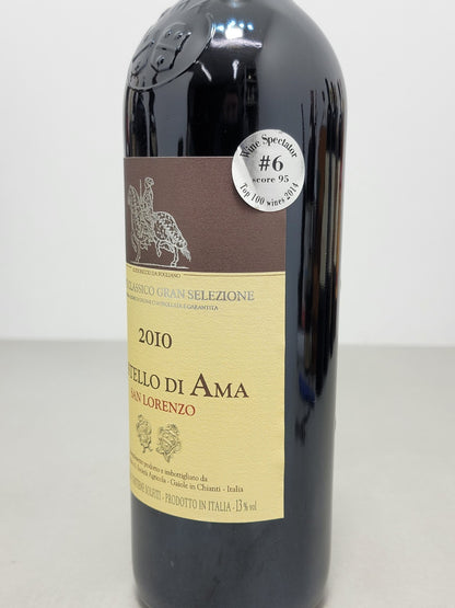 Castello di Ama San Lorenzo 2010 Gran Selezione Chianti Classico bott.75 cl 13%