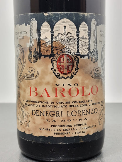 Barolo Denegri Lorenzo 1970 La Morra bott.75 cl 14.7%
