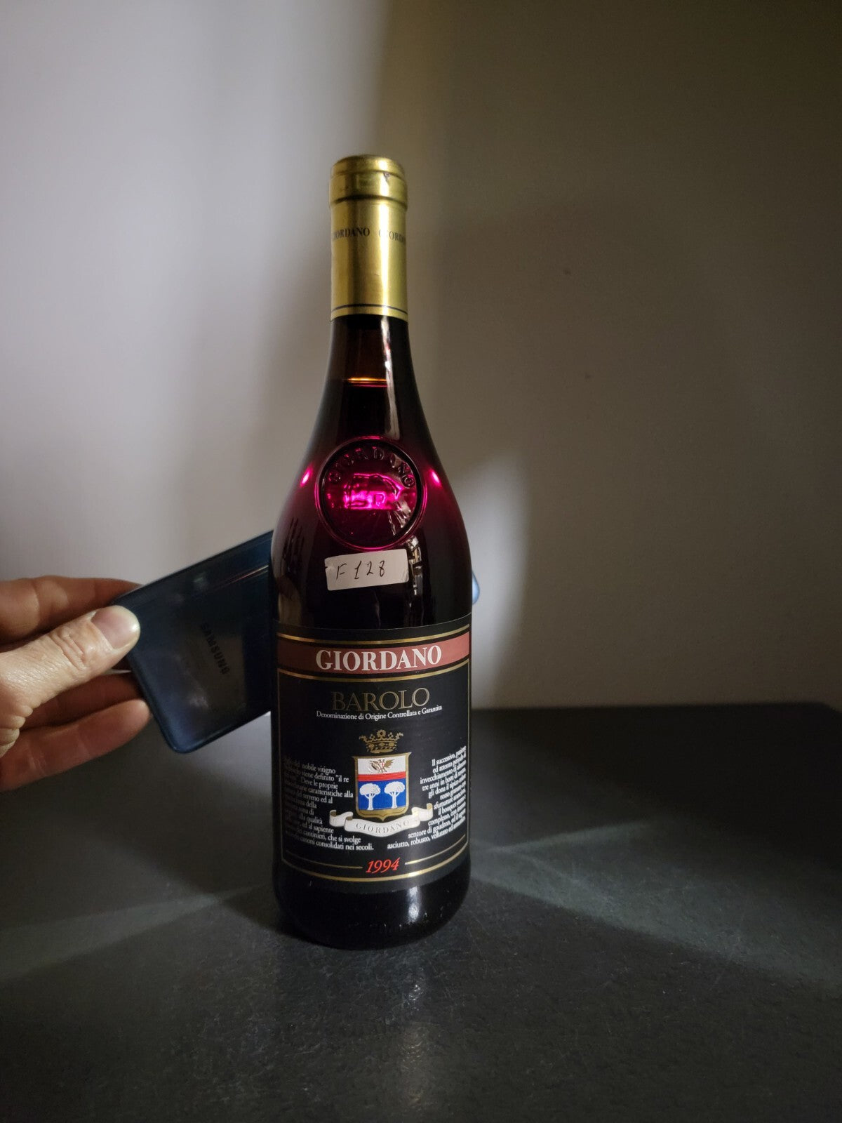 Barolo Giordano 1994 bott.75 cl 13%