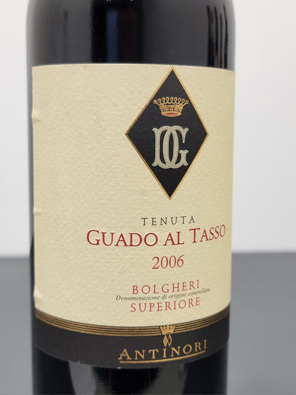 Guado al Tasso Antinori 2006 Bolgheri Superiore bott. 75 cl 14,5%