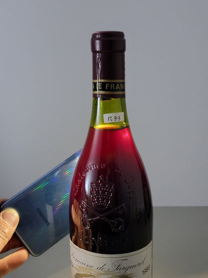 Domaine De Farguerol 1989 Chateauneuf Du Pape Joseph Revoltier bott.75 cl 13%