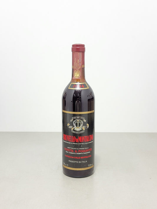 Brunello Di Montalcino IL Poggione 1984 bott.75 cl 13.5%