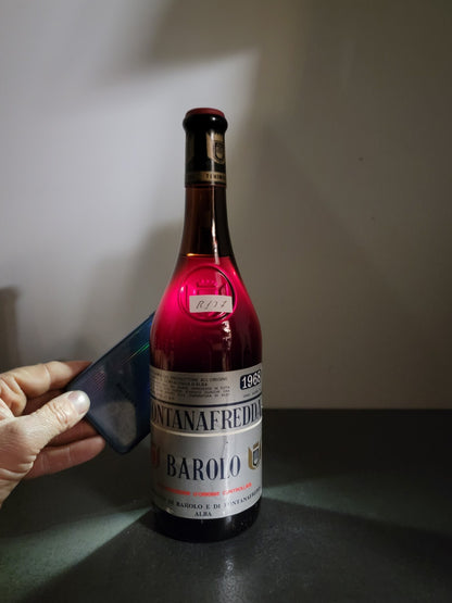 Barolo Fontanafredda 1968 Serralunga D'Alba bott.72 cl 13.5%