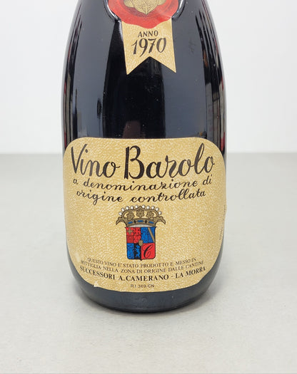 Barolo A Camerano 1970 bott. 72 cl 13%