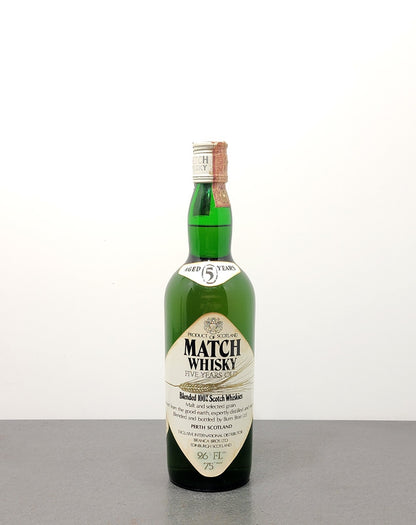 Whisky Match 5 years 1960s Blended Scotch Whisky bott.75 cl 43%
