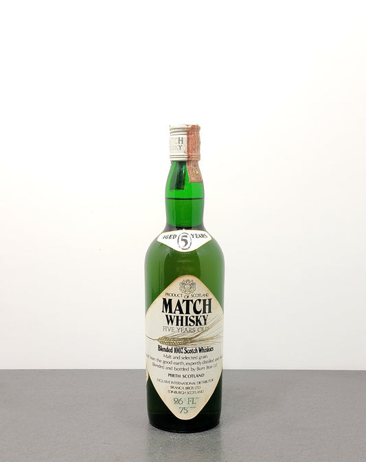 Whisky Match 5 years 1960s Blended Scotch Whisky bott.75 cl 43%