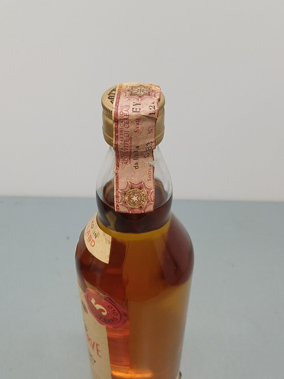 Whisky Drury's 5 years Special Reserve Blended Scotch Whisky anni 70 bott.75 cl