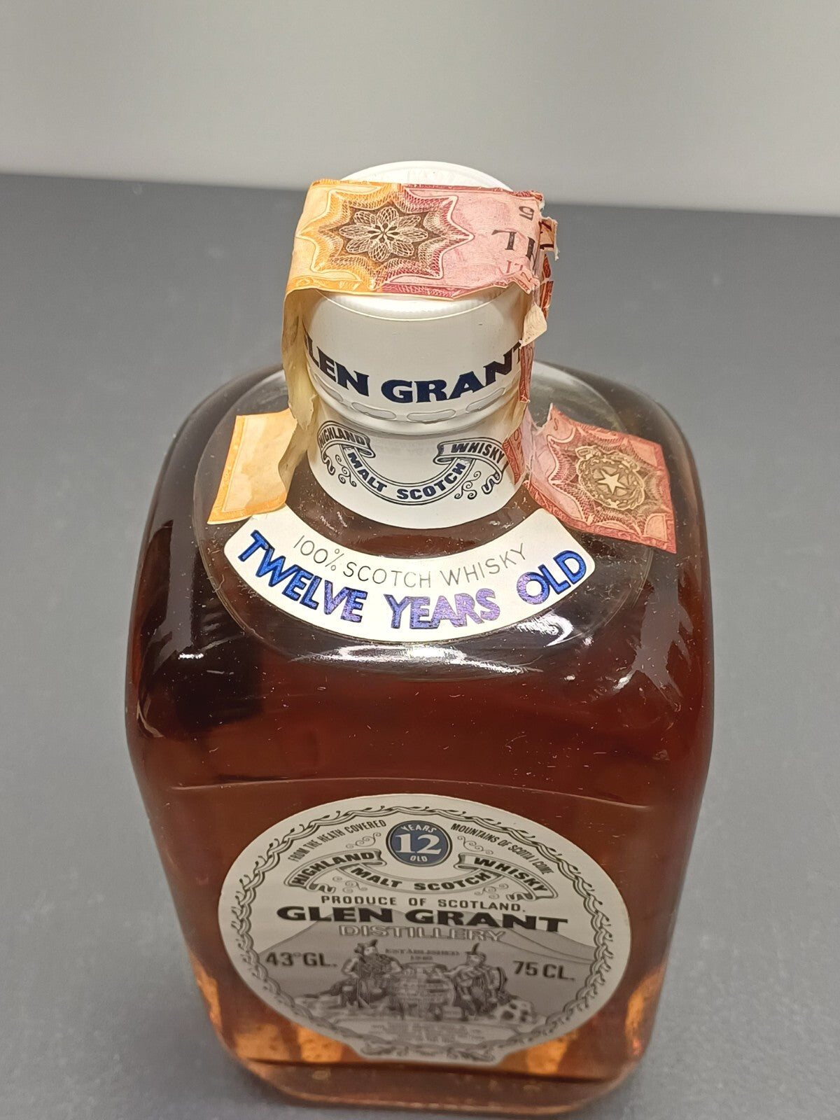 Whisky Glen Grant 12 years Highland Malt Scotch Whisky bott.75 cl