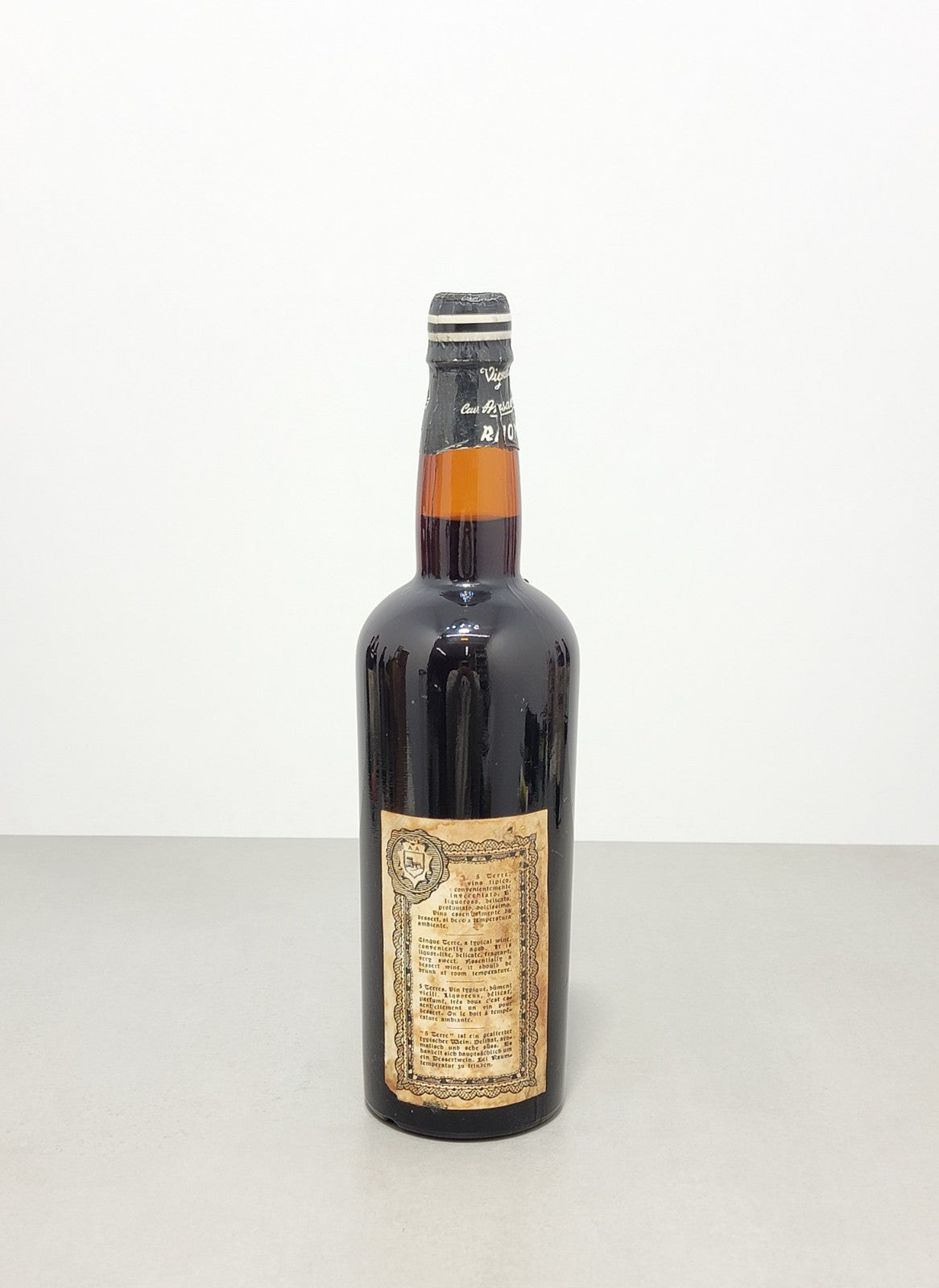 5 Terre Scaictrac Riserva 1957 Castello Montenero Ansaldo Armando bott. 72 cl 16%