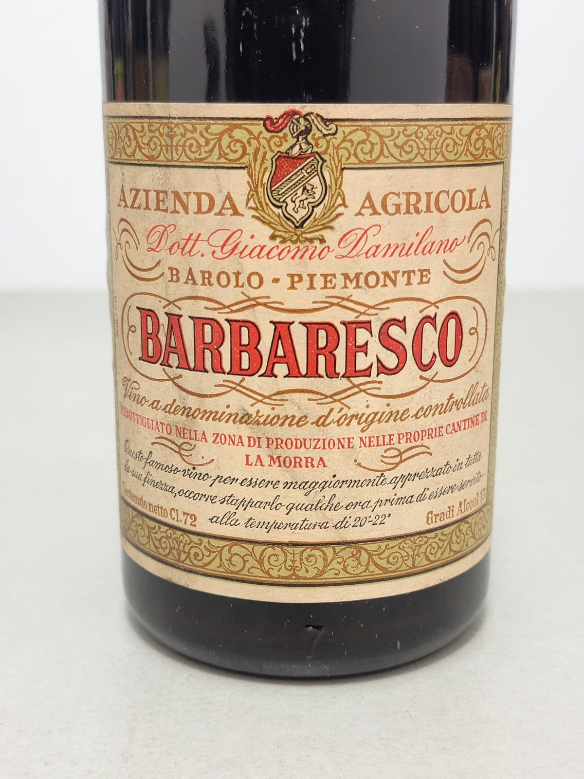 Barbaresco Damilano 1969 La Morra bott..72 cl 13%