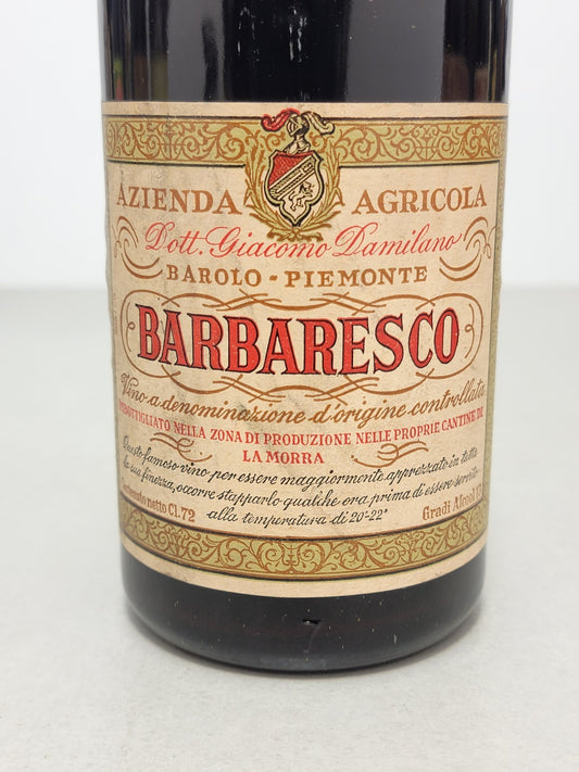 Barbaresco Damilano 1969 La Morra bott..72 cl 13%