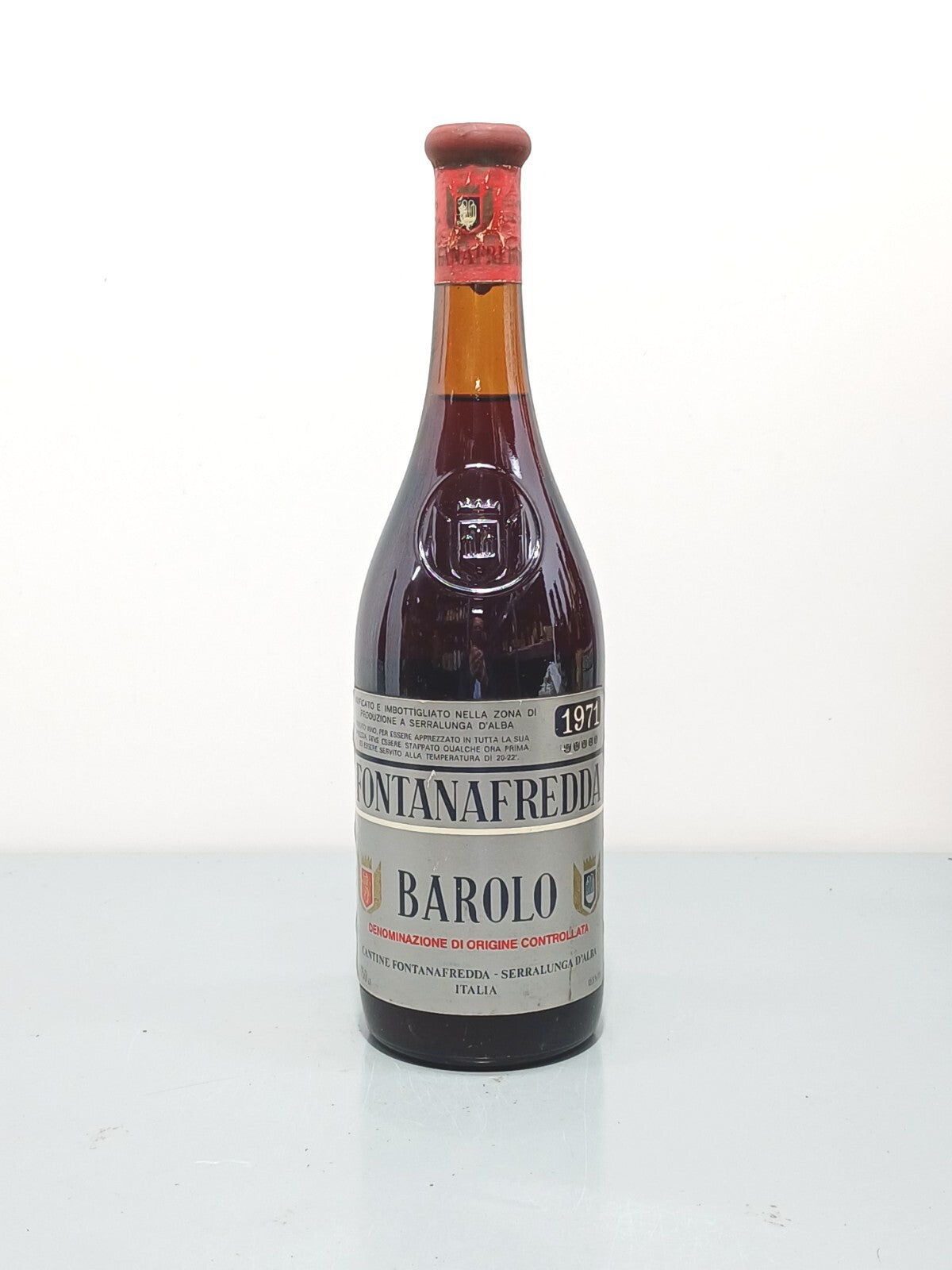 Barolo Fontanafredda 1971 Serralunga D'Alba 75 cl 13,5%