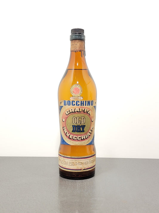 Grappa Di Bocchino Canelli 1960s bott. 1 Litro 40% OLD DRY