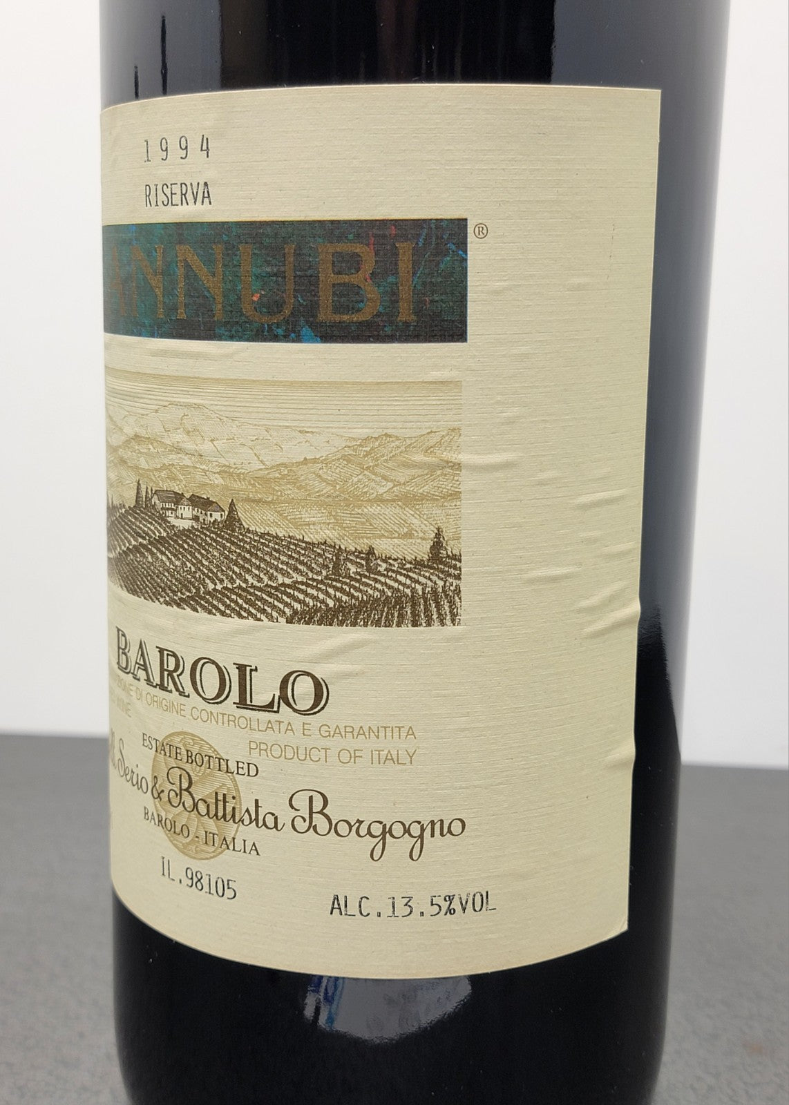 Barolo F.lli Serio Battista Borgogno Jeroboam 1994 Cannubi Riserva 3 litri 13.5%