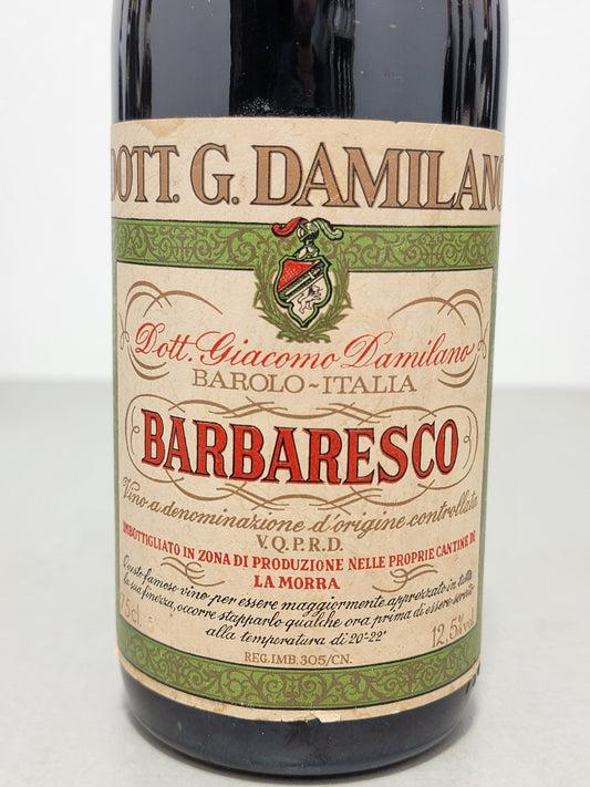 Barbaresco Damilano 1975  La Morra bott..75 cl 12.5%