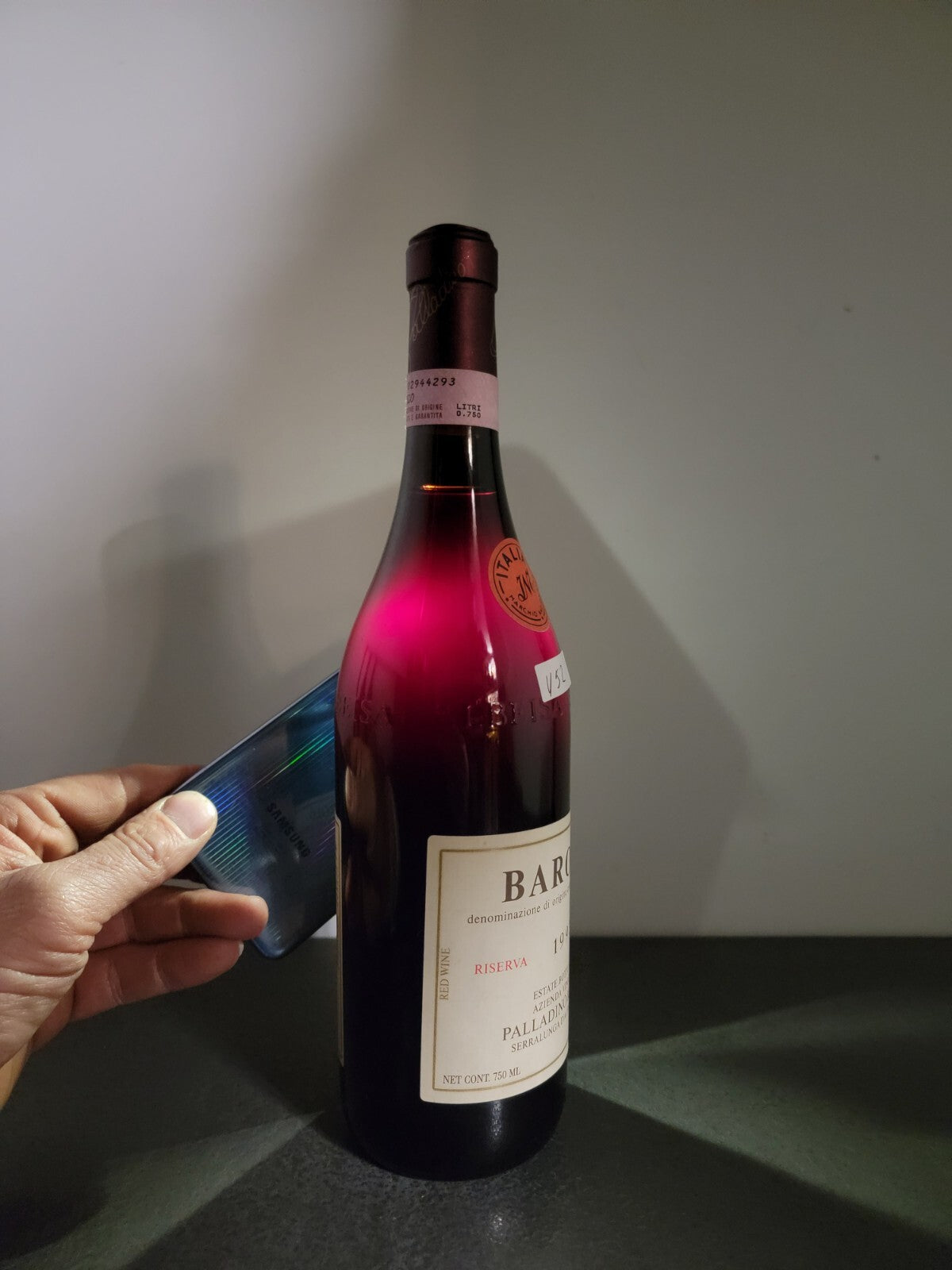 Barolo Palladino 1993 Riserva San Bernardo-Serralunga D'alba bott.75 cl 13.5%