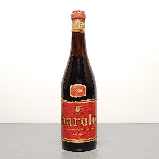 Barolo 1958 Marchese Villadoria Serralunga D'alba bott 72 cl 13.5%