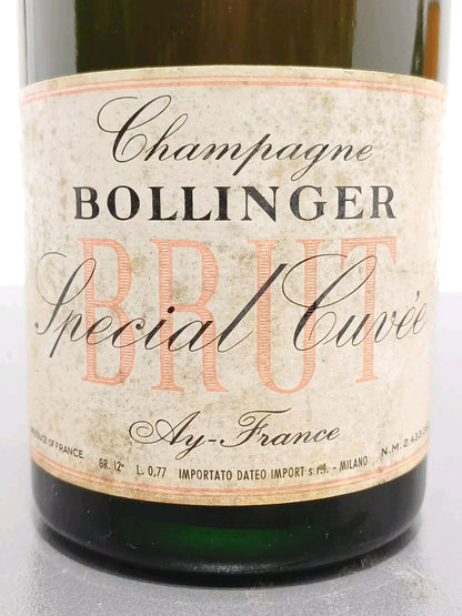 Champagne Bollinger Extra Brut Speciale Cuvee anni 60 bott77 cl