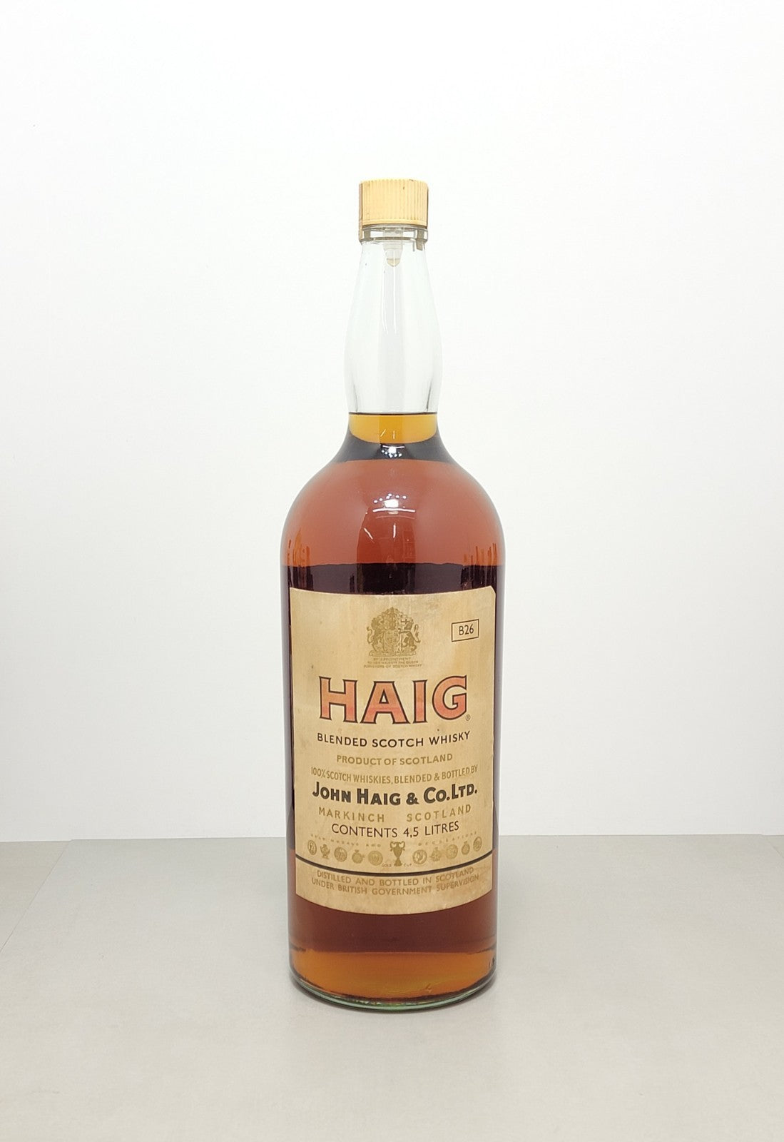 Whisky John Haig 4,5 litri 1970s Blended Scotch Whisky 43%