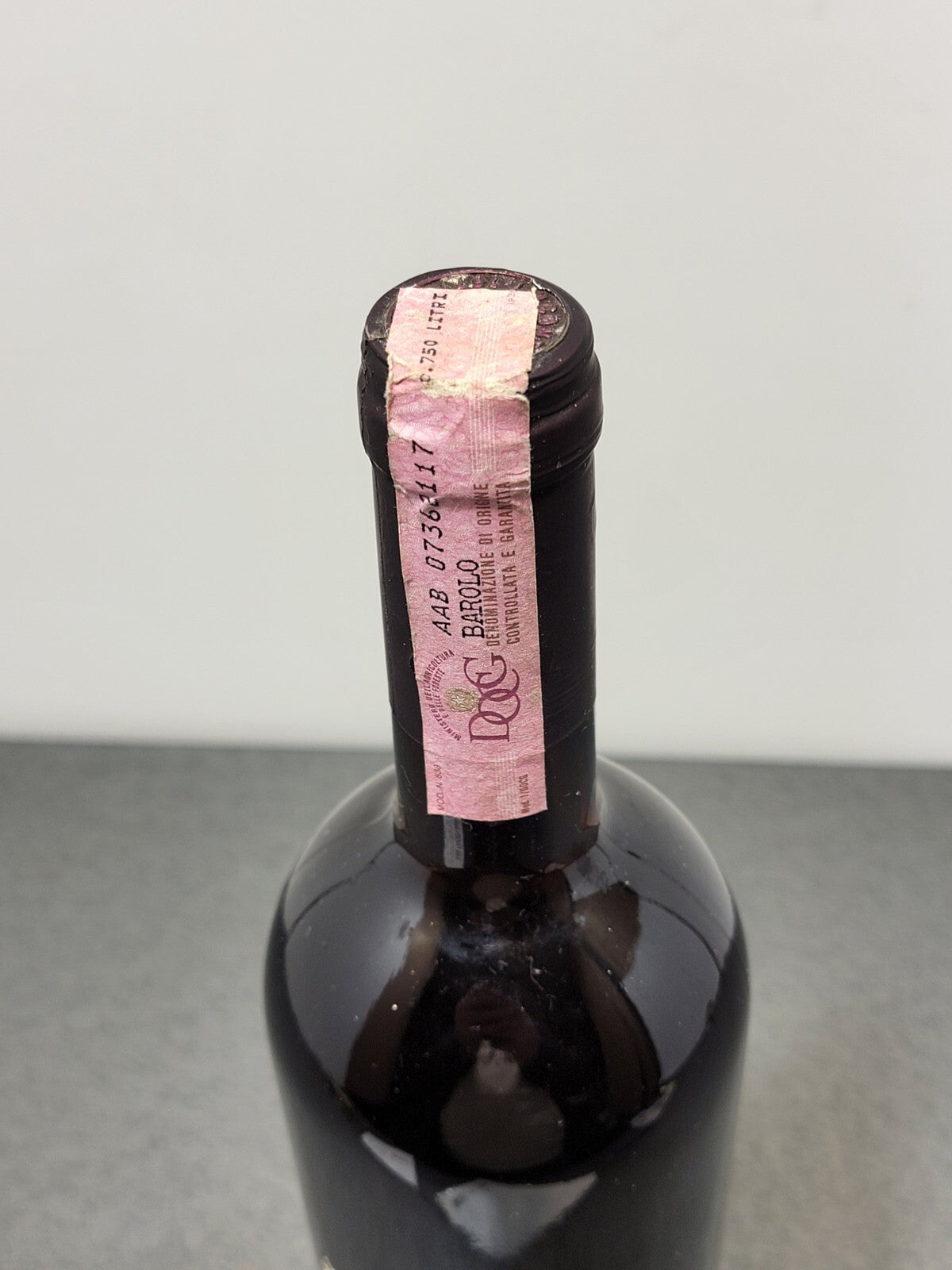 Barolo Bonfante & Chiarle 1990 bott.75 cl 13.5 %
