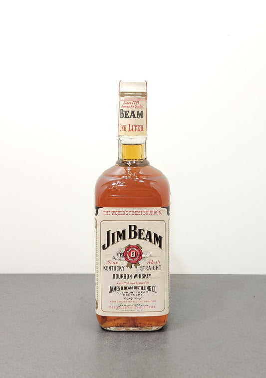 Whisky Jim Beam 1980s Kentucky Straight Bourbon bott. 1 litro 40%