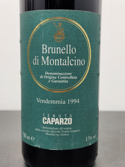 Brunello di Montalcino Caparzo 1994 bott. 75 cl 13%