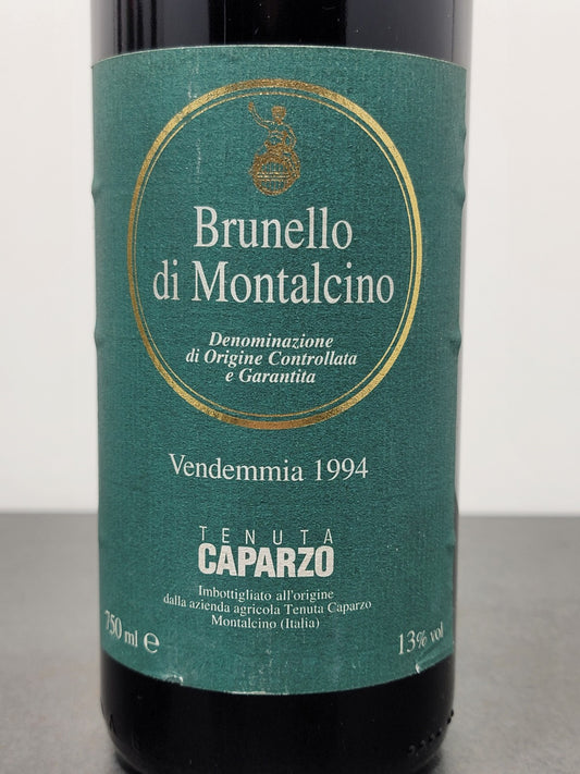 Brunello di Montalcino Caparzo 1994 bott. 75 cl 13%