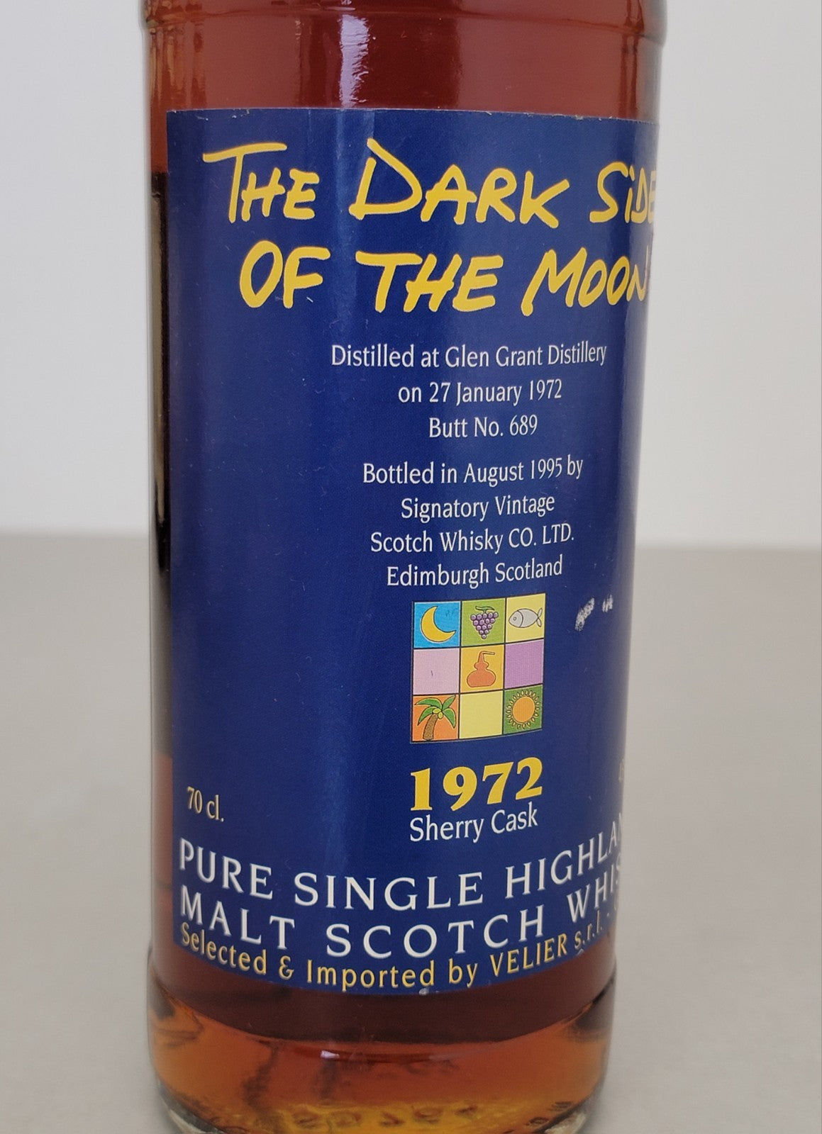 Whisky Glen Grant 1972 The Dark Saide Of The Moon Bottled 1995 bott. 70 cl 43%