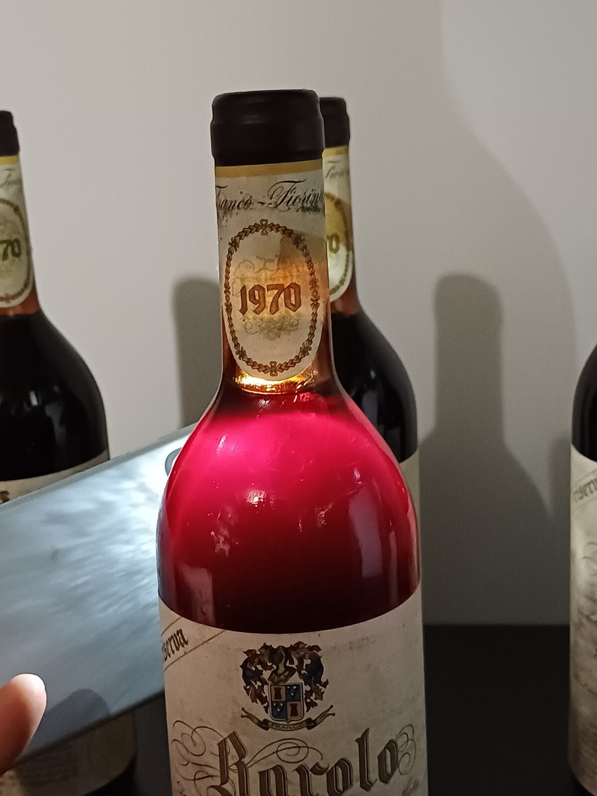 Baolo Franco Fiorina Riserva 1970 bott...72 cl 13,5%