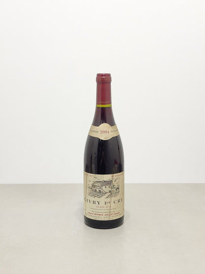 Givry 1er Cru Clos Jus 2004 Domaine Tarraux Jean bott.75 cl 13 %