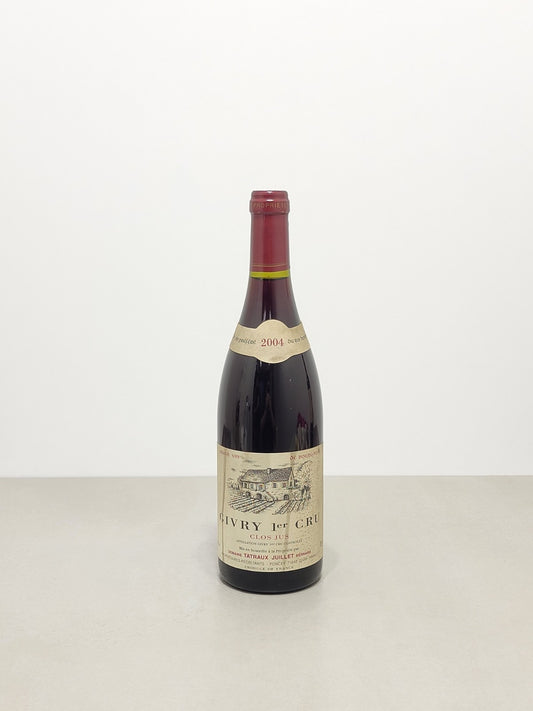 Givry 1er Cru Clos Jus 2004 Domaine Tarraux Jean bott.75 cl 13 %