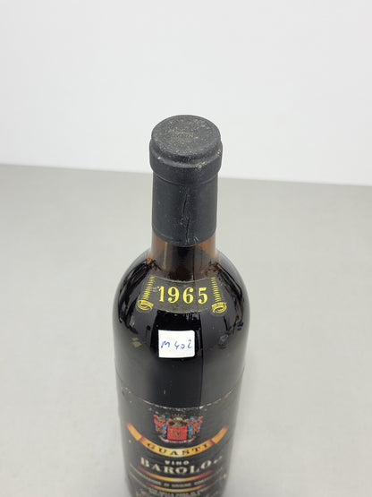 Barolo Guasti Clemente 1965 Nizza Monferrato bott.72 cl 13 %