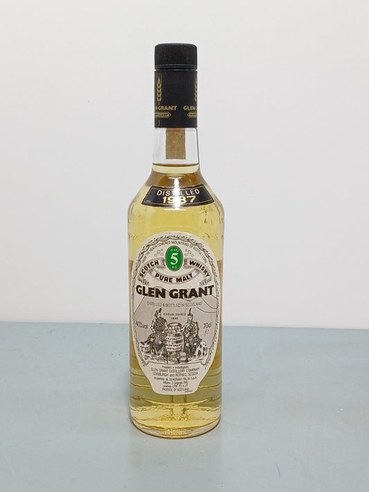 Whisky Glen Grant 5 years 1987 Pure Malt bott. 70 cl