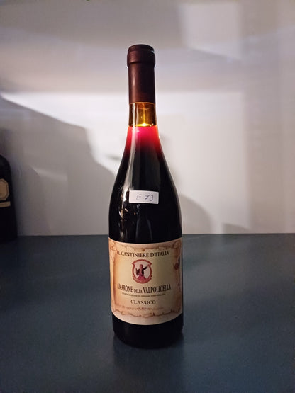 Amarone 2000 IL Cantiere D'italia Valpollicella Classico Fratelli Bonazzi 75 cl