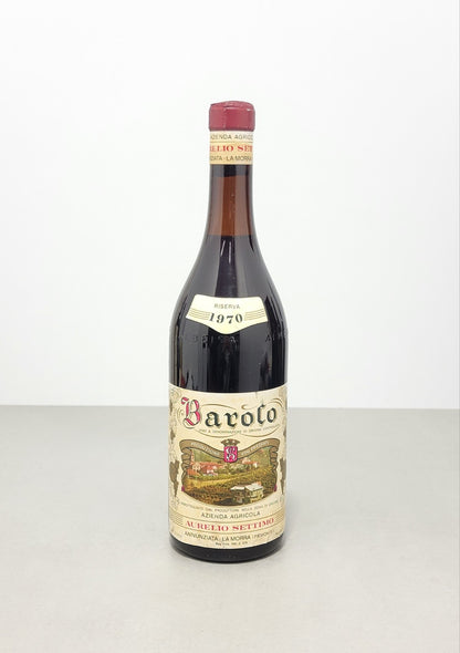 Barolo Aurelio Settimo 1970 Anuziata La Morra bott. 72 cl 13,5%