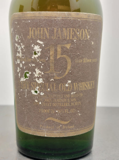 Whisky John Jameson 15 Years Very Special Old Whisky 1980s bott.75 cl 40%